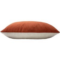 Contra Velvet Cushion 40 x 60cm - Brick / Polyester