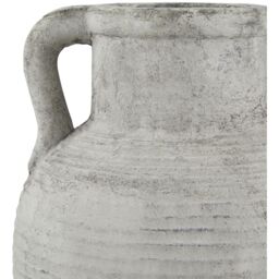 Athena Stone Large Amphora Pot - White - thumbnail 2