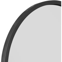 MirrorOutlet Arcus - Black Framed Arched Leaner Wall Mirror 140CM X 70CM - Black - thumbnail 5