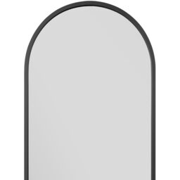 MirrorOutlet Arcus - Black Framed Arched Leaner Wall Mirror 140CM X 70CM - Black - thumbnail 3