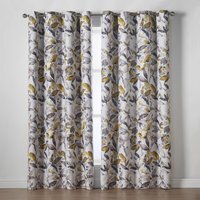 Giverny Eyelet Curtains - Yellow / 168cmcm / 183cmcm