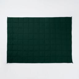 Quilted Weighted Blanket - Forest Green / 200cm - thumbnail 2