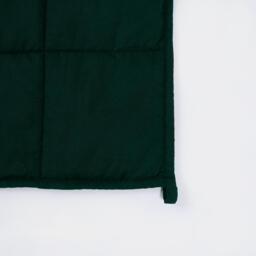 Quilted Weighted Blanket - Forest Green / 200cm - thumbnail 3