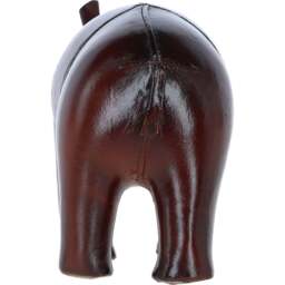 Exquisite Handcrafted Leather Bear Decorative Ornament - Chestnut - thumbnail 5
