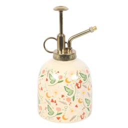 Fairy Folklore Ceramic Plant Mister with Gold Nozzle - White - thumbnail 3