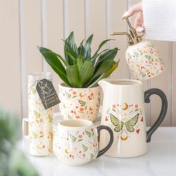 Fairy Folklore Ceramic Plant Mister with Gold Nozzle - White - thumbnail 5