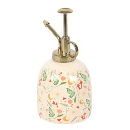Fairy Folklore Ceramic Plant Mister with Gold Nozzle - White - thumbnail 4