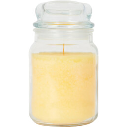 Sicilian Lemon Mason Jar Candle - Yellow - thumbnail 3