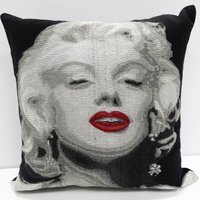 Marilyn Monroe Cushion Cover (43x43) Multi - Black
