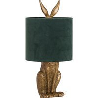 Antique Gold Hare Table Lamp - Gold