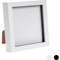 "6x6"" 3D Box Photo Frame - White"