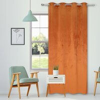 Nylah Velvet Panel - Rust - image 1