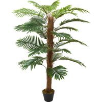 Potted Artificial Palm Tree - Green / 160cm - thumbnail 1