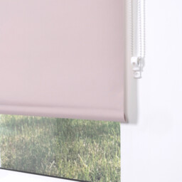 Plain Blackout Blinds - Soft Pink / 90cm - thumbnail 4