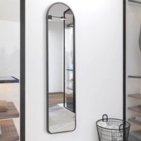 Arched Metal Full Length Mirror - Black / 150cm - image 1