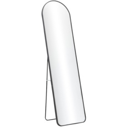 Arched Metal Full Length Mirror - Black / 150cm - thumbnail 4