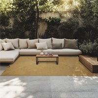 Rug Raya - jute look, boho style, for indoor  outdoor - Brown / 230cm - thumbnail 1