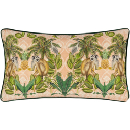 Valera Korba Monkey Tropical Cushion - Multicolour / 80 Polyester 20 Feather - thumbnail 2