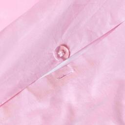Egyptian Cotton Duvet Cover with Pillowcase - Pink / Double - thumbnail 3