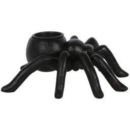 Spider Tealight Candle Holder - Black - thumbnail 2