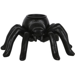 Spider Tealight Candle Holder - Black - thumbnail 3