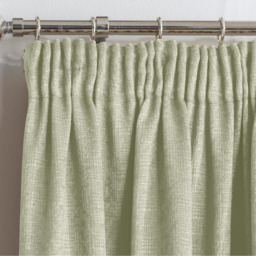 Matrix Green Tape-Top Thermal Noise Reducing Dim Out Curtains - Green / 117cm / 183cm - thumbnail 4