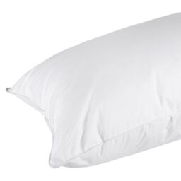 Homescapes Aloe Vera Pillow Goose Feather and Down Extra Fill - White - thumbnail 4