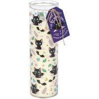 Cute and Creepy Cat Print Scented Tube Candle - Lavender - image 1