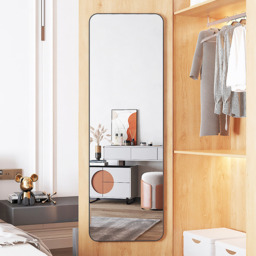 Door Hanging Full Length Mirror - Gold - thumbnail 2