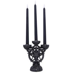 Baphomet's Radiance Candelabra with LED Candles - 46cm - thumbnail 2