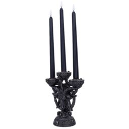 Baphomet's Radiance Candelabra with LED Candles - 46cm - thumbnail 3