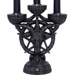 Baphomet's Radiance Candelabra with LED Candles - 46cm - thumbnail 4