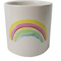 Ceramic Rainbow Multicolour Ceramic Planter - Rainbow