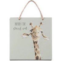 Wrendale Designs Wooden Plaque - Light Green