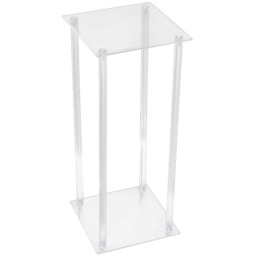 HomeScape Plant Stand for Centerpieces Clear Acrylic Flower Stand - Clear - thumbnail 4