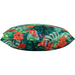 Parrot Print Outdoor Cushion (Set of 4) - Green - thumbnail 3