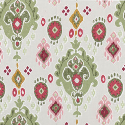 Dawson Ikat Reversible Duvet Cover Set - Cedar Green / Single - thumbnail 3
