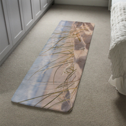 Australia with turquoise surf waves of the pacific ocean Designer Runner Rug - Brown - thumbnail 4