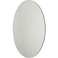 Hay Bathroom Round LED Mirror with Touch Demist - Silver - thumbnail 1