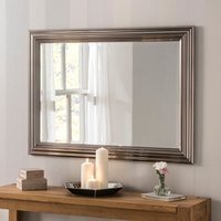 Dark Chrome Wall Mirror - Chrome / 76cm / 61cm - image 1