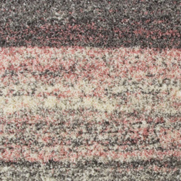 Super Soft Striped Mottled Shaggy Area Rug - Blush Pink / 60cm x 240cm - thumbnail 2