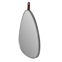Silver Organic Mirror - Silver - thumbnail 2