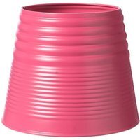Set of 3 Indoor Upside Down Tin Plant Pots - Rosa - thumbnail 1