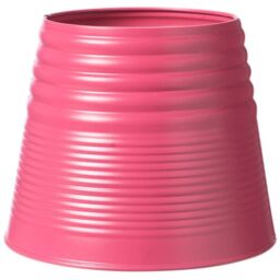 Set of 3 Indoor Upside Down Tin Plant Pots - Rosa - thumbnail 3