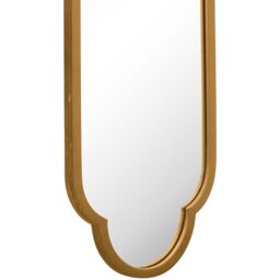 The Duplici Gold Double Arched Wall Mirror - Gold / 35.5cm - thumbnail 4