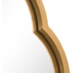 The Duplici Gold Double Arched Wall Mirror - Gold / 35.5cm - thumbnail 5