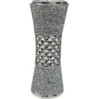 Large Ceramic Flower Vase - Silver - Silver - image 1