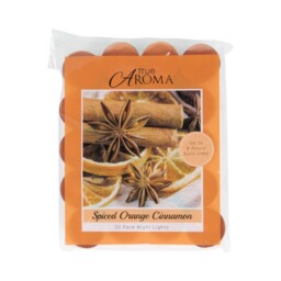 Pack of 20 Pomegranate or Orange Tealights - thumbnail 3