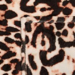 Ultra Soft Leopard Print Throw - Brown - thumbnail 5