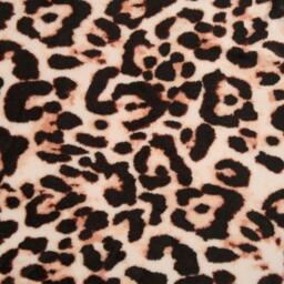 Ultra Soft Leopard Print Throw - Brown - thumbnail 4
